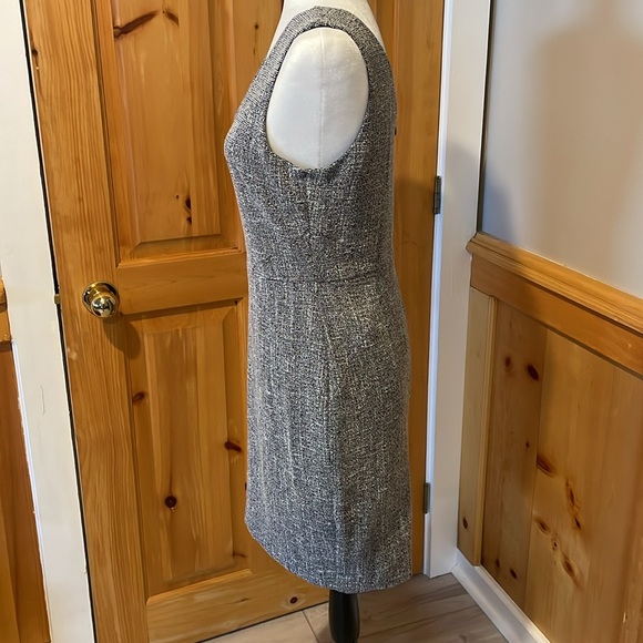 Blue tweed Banana Republic dress - Picture 4 of 9